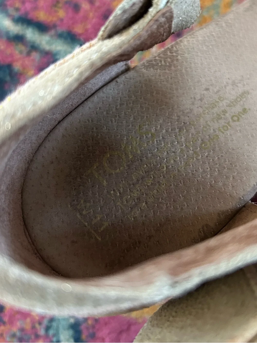 Toms women’s taupe